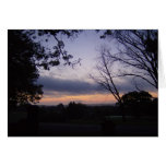 Sunset at Kentucky Butler Park merchandise Cards