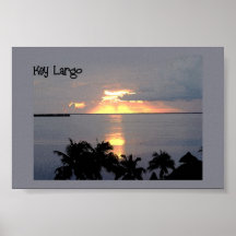 Sunset at Key Largo  Print
