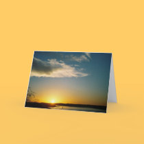 Sunset at Lake Travis - Greeting & Note Cards cards