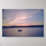 Sunset at Lake Wallenpaupack Print