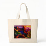 Sunset at Red Rock Totes bags