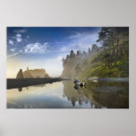 Sunset at Ruby Beach, Olympic National Park, posters