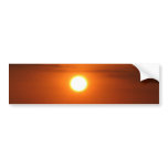 sunset at sea bumper stickers