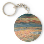 Sunset at Sea by Pierre Auguste Renoir keychains