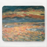 Sunset at Sea by Pierre Auguste Renoir mousepads