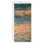 Sunset at Sea by Pierre Auguste Renoir rack cards