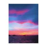 Sunset at Sea Postcard