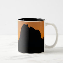 Sunset at Shiprock Mug