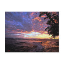 Sunset at the Beach...Postcard