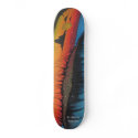 "Sunset at the Inlet" by Ryan Sims skateboards