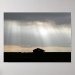 Sunset Barn Print