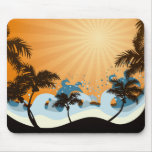 Sunset Beach Mouse Pad