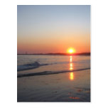 Sunset * Beach Postcard
