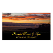 Sunset Business Card Template