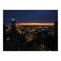 Sunset, Chicago, IL posters