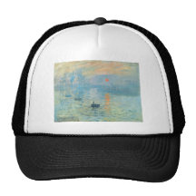 Sunset - Claude Monet Hats
