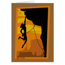 Sunset Climber Card