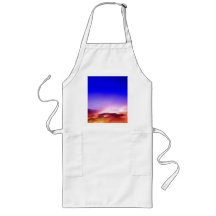 Sunset Clouds & Blue Sky Aprons