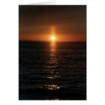 Sunset Cross Greeting Card