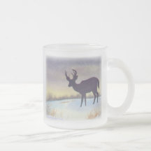 Sunset Deer Coffee Mug