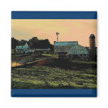 Sunset Farm Magnet