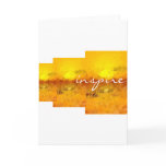 Sunset Finger Oil Notecards