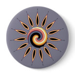 Sunset Flower Pin