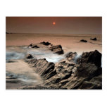 Sunset from Ilfracombe Beach, North Devon, England Postcard