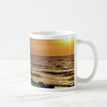Sunset from Putsborough Beach, Woolacombe Bay, Nor Mug