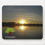 sunset from the amazonian river - Alianca da Terra Mouse Pad
