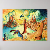 Sunset Hill - Very Large Print Version