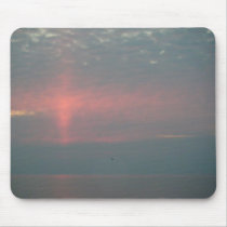 sunset in aberystwyth mouse pad