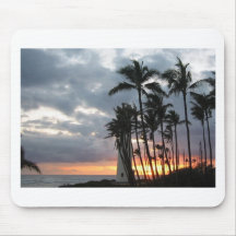 Sunset in Hawaii Mousepad