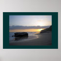 Sunset in Laguna Beach posters