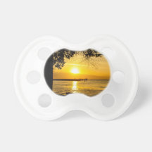 Sunset in Lahaina Baby Pacifiers