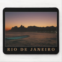 "Sunset in Rio de Janeiro" mousepad