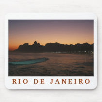 "Sunset in Rio de Janeiro" mousepad