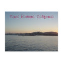 Sunset in Santa Barbara postcards