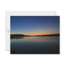 Sunset in South Bend Custom Announcements