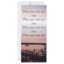 Sunset in the cove bookmark Customise