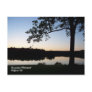 Sunset in the Park Postcard
