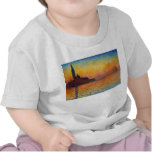 Sunset in Venice, Claude Monet t-shirts