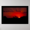 SUNSET INSPIRATIONAL POSTER BY JUNGLEWALK.COM posters