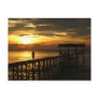 Sunset Jetty Postcard