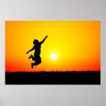 Sunset jump posters
