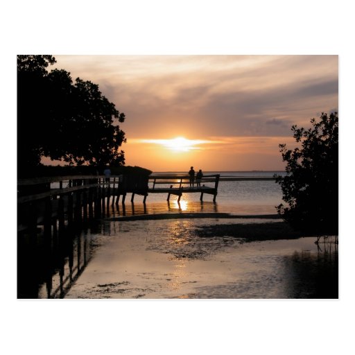 Sunset Key West Florida Post Card