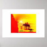 Sunset on Baja Poster