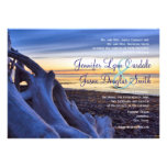 Sunset on Beach Evening Wedding Invitations
