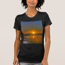 Sunset on Birch Lake Shirt