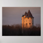 Sunset On Castle Gwynn Posters